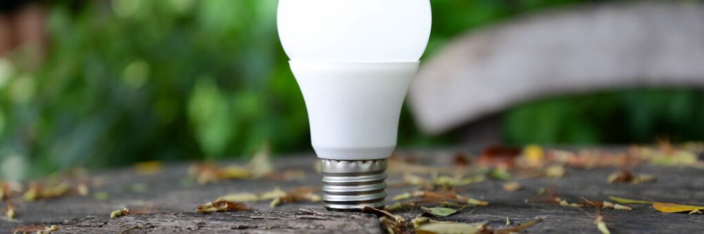 Eco Friendly Lighting Banner